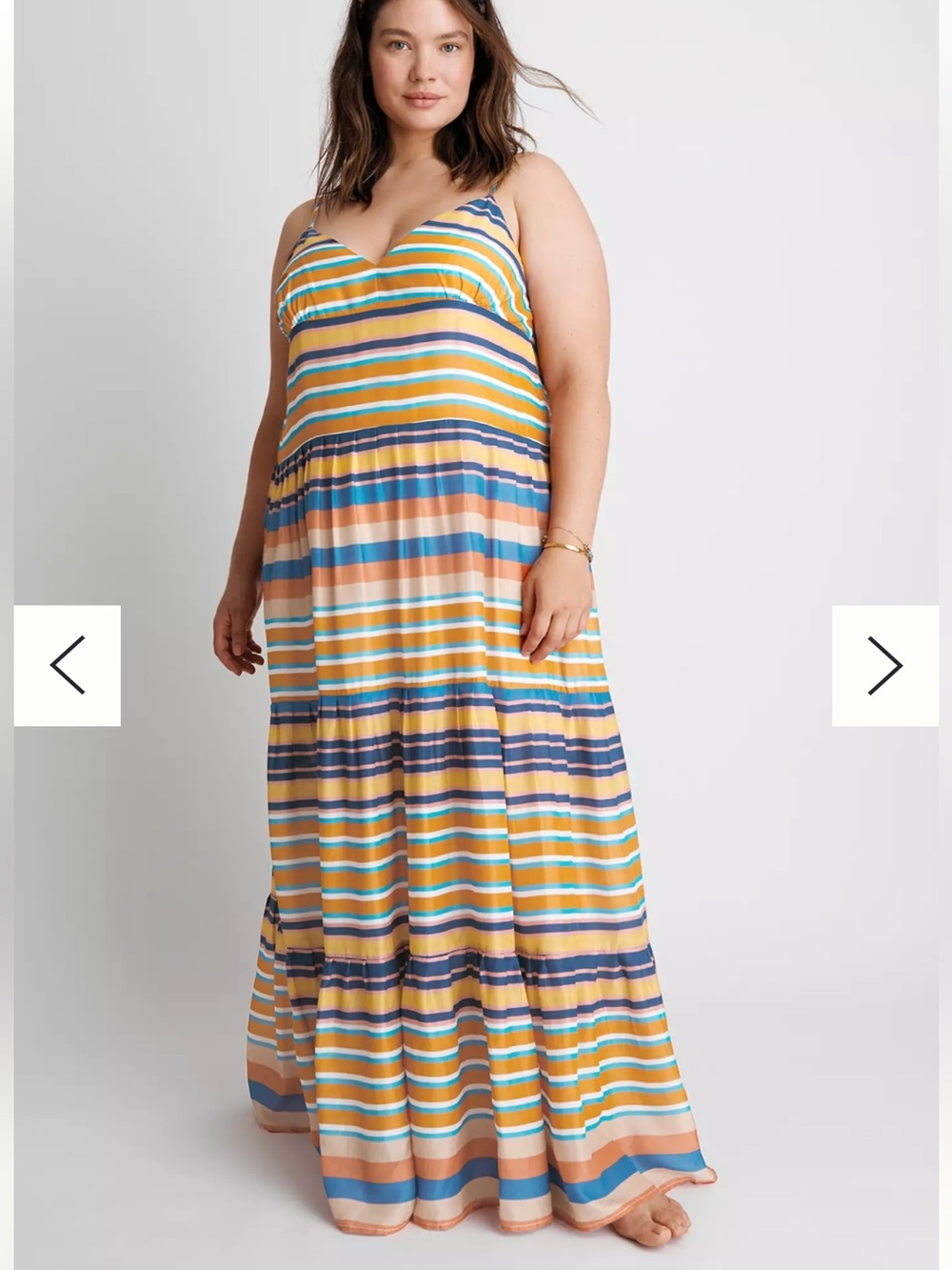 Anthropologie Hope for Flowers by Tracy Reese Elysia Tiered Maxi Dress 1X